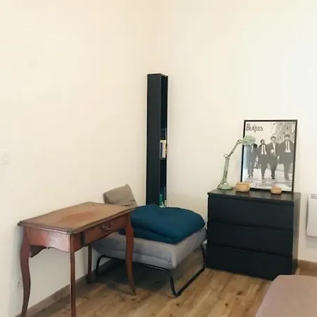 Grand Loft 73m2 Renové Centre Vue Jardin 8 Couchages Appartement